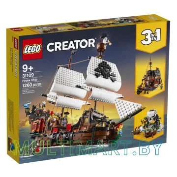 Конструктор LEGO Creator 31109 Пиратский корабль